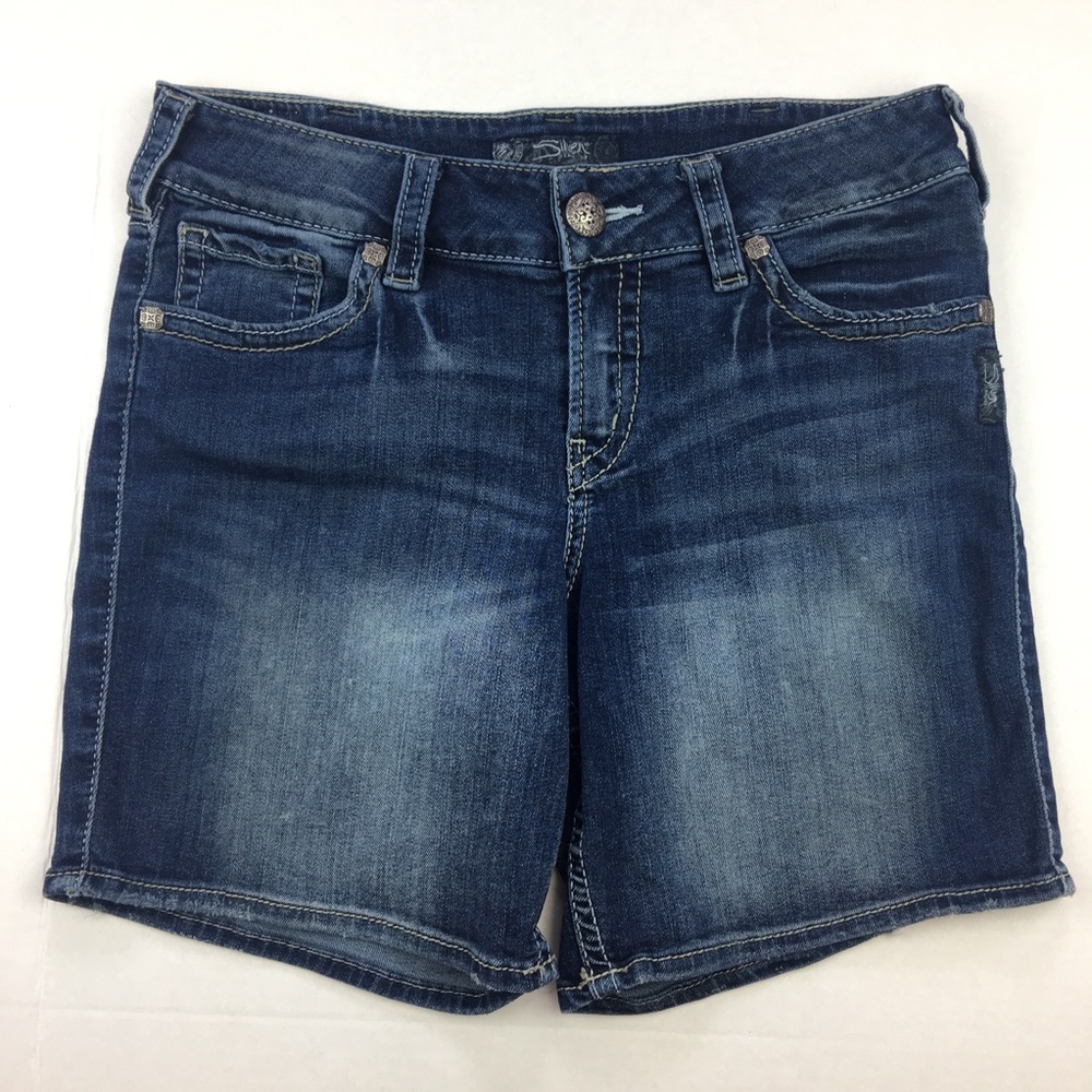 Silver Jeans Suki Mid Shorts 30